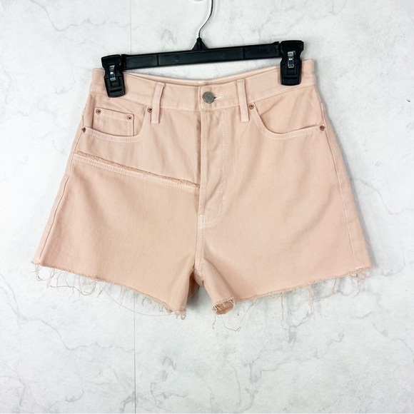[PacSun] Pink Ultra High Rise Denim Shorts - Picture 1 of 2